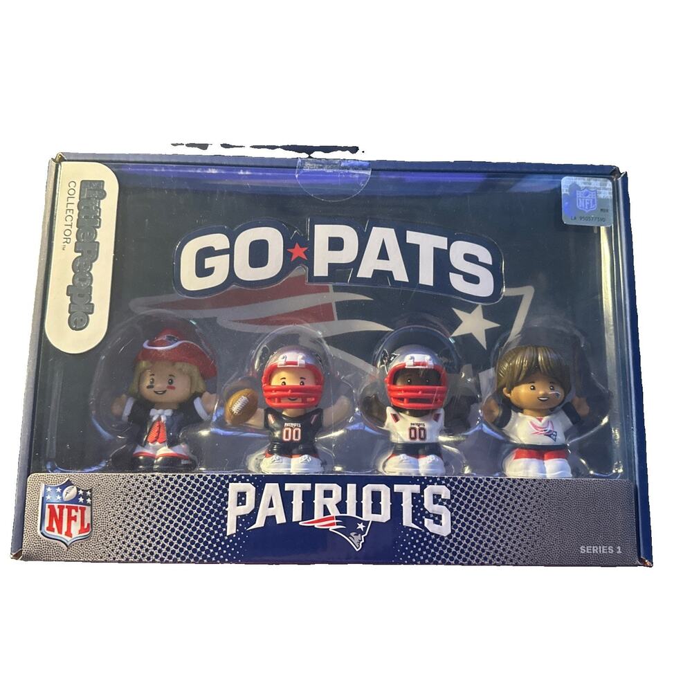 Fisher price little people football New England Patriots football new